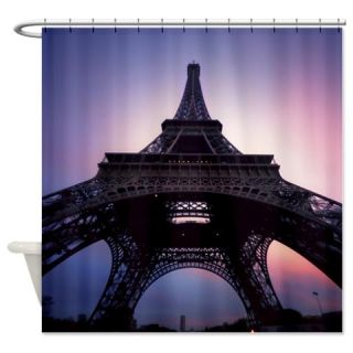  Eiffel Tower in Paris during sunset.   Shower Curt  Use code FREECART at Checkout