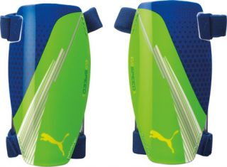 PUMA Evospeed 5 (NOCSAE) (2 Pairs)   Green/Monaco Blue/Grey Violet Shin Guards