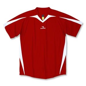 Diadora Rigore Soccer Jersey (Red)