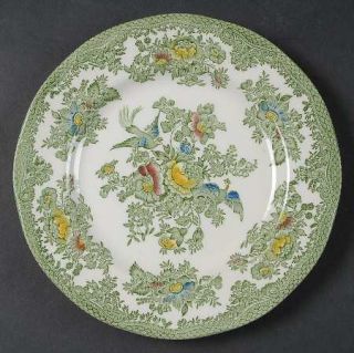 Wedgwood Oriental Pheasant Green/Multicolor Salad Plate, Fine China Dinnerware  