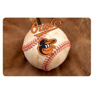 Baltimore Orioles Baseball Pet Bowl Mat L