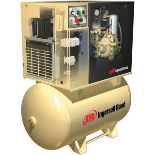 Ingersoll Rand Rotary Screw Compressor w/Total Air System   460 Volts, 3 Phase,