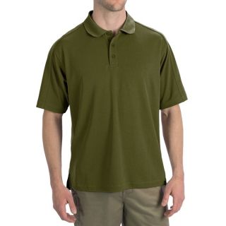 Woolrich Destination Polo Shirt   UPF 30+  Short Sleeve (For Men)   PESTO (L )