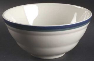 Pfaltzgraff Northwinds Mixing Bowl, Fine China Dinnerware   Stoneware, Blue & Gr