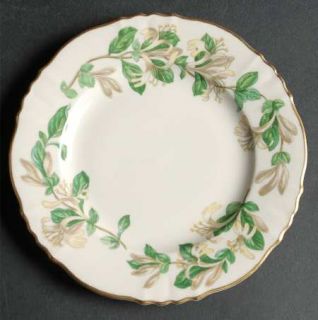 Syracuse Honeysuckle Bread & Butter Plate, Fine China Dinnerware   Federal, Yell