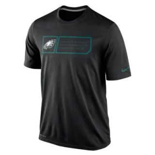 Nike Legend Jock Tag (NFL Philadelphia Eagles) Mens T Shirt   Black