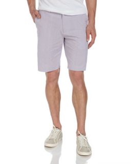 Seersucker Golf Shorts, Iris