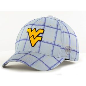 West Virginia Mountaineers Top of the World NCAA Fuse Plaid One Fit Cap