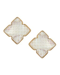 Clover Mother of Pearl Earrings