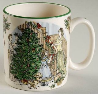 Spode World Of Christmas Carols Mug, Fine China Dinnerware   Annual Plates & Mug