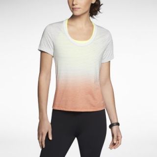 Nike Ombre Stripe DB Womens Shirt   Light Base Grey