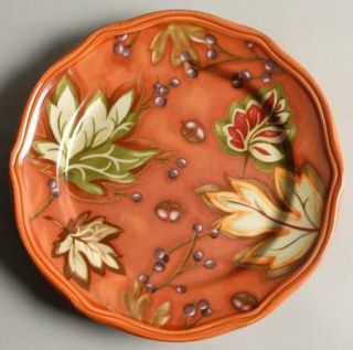 Better Homes and Gardens Harvest Dried Peach Salad Plate, Fine China Dinnerware