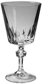 Princess House Crystal Esprit Water Goblet   Vertical Cuts