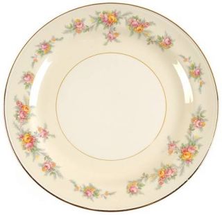 Homer Laughlin  N1627 Luncheon Plate, Fine China Dinnerware   Eggshell Nautilus,