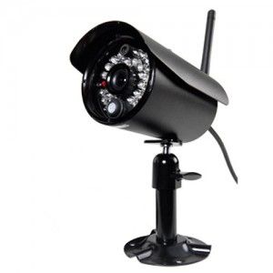 First Alert D520 Single Digital Wireless Indoor/Outdoor Color Camera w/LED Night Vision