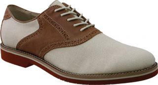 Mens Bass Carson   Chino Canvas/New Tan Waxy Milled Lace Up Shoes