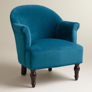 Peacock Blue Lorna Chair   World Market
