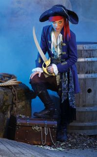 Blue Pirate Boy Child Costume
