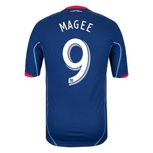adidas Chicago Fire 2013 MAGEE Authentic Secondary Soccer Jersey