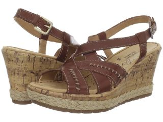 Naturalizer Norma Womens Wedge Shoes (Brown)