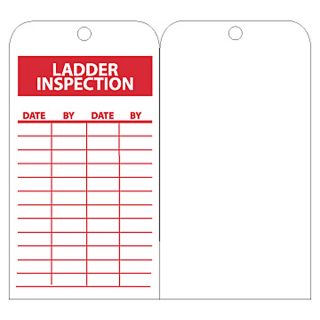 Nmc Tags   Inspections And Tests   Ladder Inspection Signed_ Date_   White