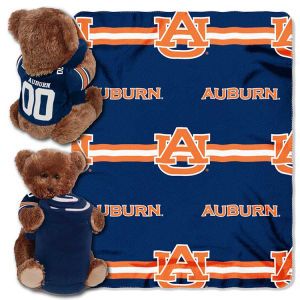 Auburn Tigers Northwest Company Mascot Pillow and Throw Combo