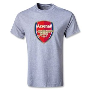 hidden Arsenal Crest T Shirt (Gray)