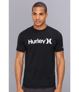 Hurley One Only Surf Shirt Mens Swimwear (Black)