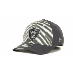 Oakland Raiders New Era NFL Zebra 39THIRTY Cap