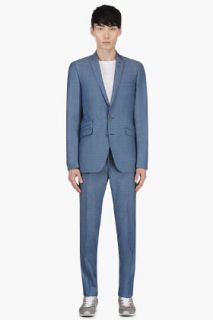 Tiger Of Sweden Blue Slim Fit Nedvin Two_piece Wool Suit