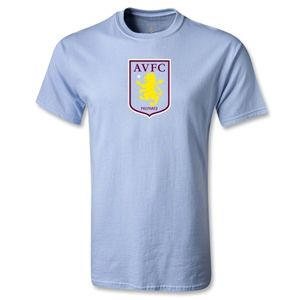 Euro 2012   Aston Villa T Shirt (Sky Blue)
