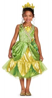 Disney Tiana Deluxe Sparkle Toddler / Child Costume