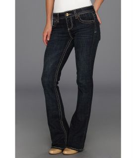 KUT from the Kloth Natalie Bootcut Long in Caree Womens Jeans (Blue)