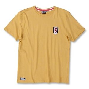hidden Fulham Classic Soccer T Shirt (Gold)