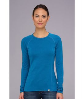 The North Face Warm Blended Merino L/S Crew Neck Womens Long Sleeve Pullover (Blue)