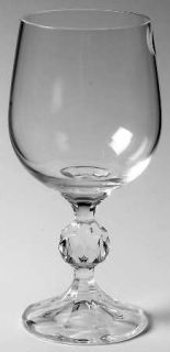 Import Assoc Claudia Water Goblet   Plain Bowl, Ball Like Element In Stem