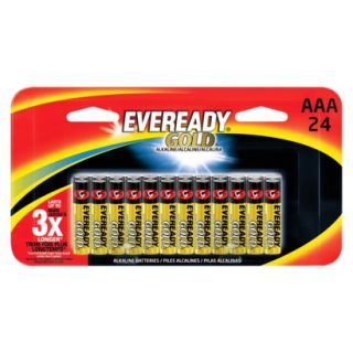 Eveready Gold AAA   24 Count (A92BP 24)