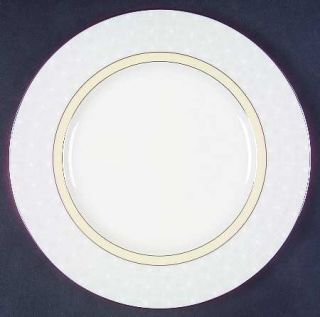 Noritake Aria Platinum Accent Luncheon Plate, Fine China Dinnerware   Meridian,G