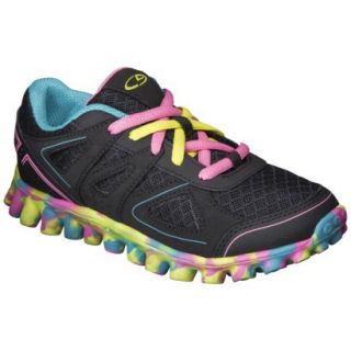 Girls C9 by Champion Premiere Running Shoes   Black/Multicolor 2.5