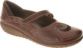 Womens Spring Step Kindle   Brown Leather Casual Shoes