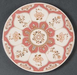 Franciscan Madrigal Bread & Butter Plate, Fine China Dinnerware   Pink Petal Flo