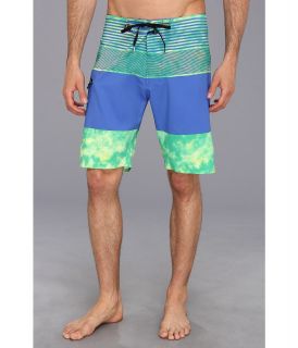Volcom Mod Tech Linear Mod Boardshort Mens Swimwear (Green)
