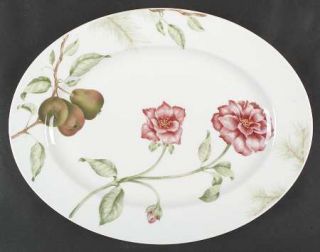 Lenox China Winter Garden Accessories 16 Oval Serving Platter, Fine China Dinne