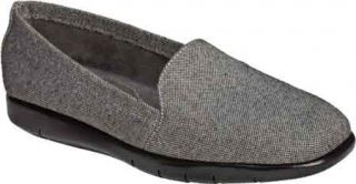 Womens Aerosoles Army   Grey Tweed Fabric Casual Shoes