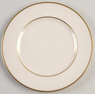 Flintridge Huntington (Rim) Salad Plate, Fine China Dinnerware   Ivory,Thick Tri