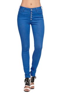 Womens Bullhead Denim Co Jeans   Bullhead Denim Co High Rise Skinniest Button Je