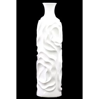 Ceramic Vase White 20h