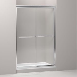 Kohler K 702215 L SHP  Frameless sliding shower door with Crystal Clear glass, 4