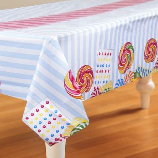 Candy Shoppe Plastic Tablecover
