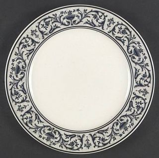 Mikasa Lyrique Dinner Plate, Fine China Dinnerware   Intaglio,Scrolls & Flowers
